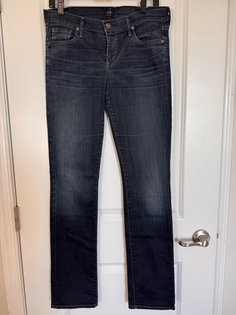 Citizens of Humanity Women's Dark Wash Straight Leg Denim Jeans Sz 29